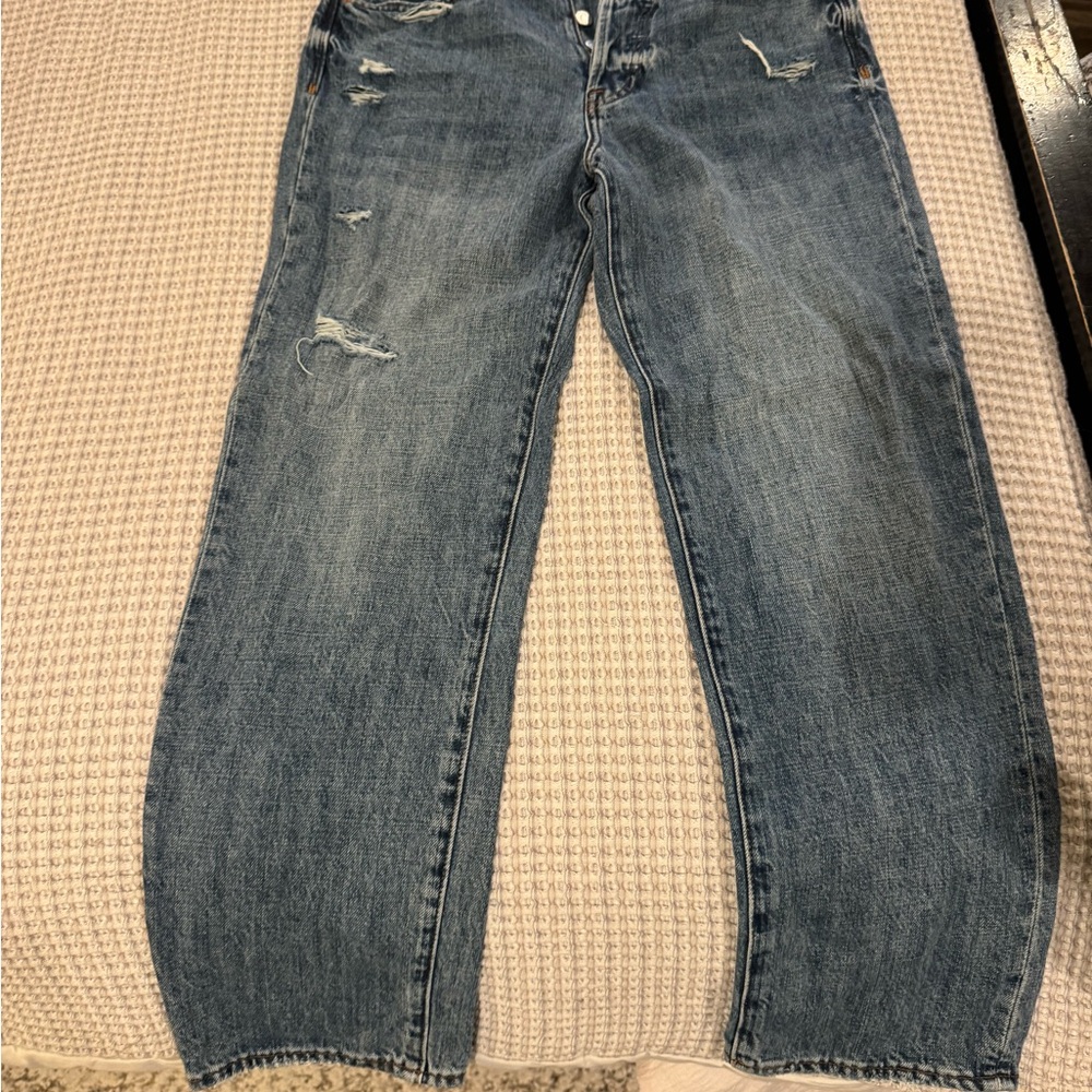 Pistola Women’s Blue High Rise Classic Flare Jeans Size 28 RN 85555. EUC.